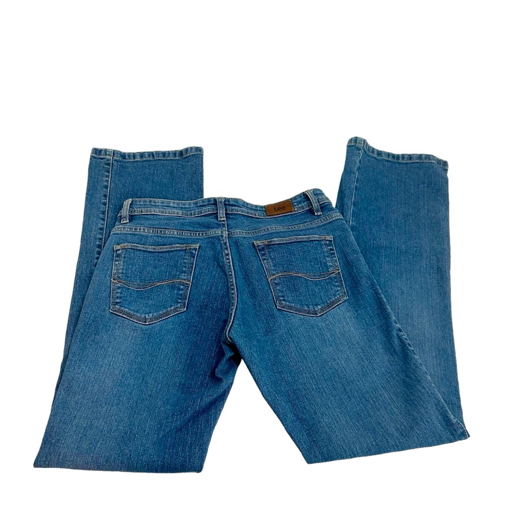Lee Women’s Blue Denim Bootcut Jeans, Size 6